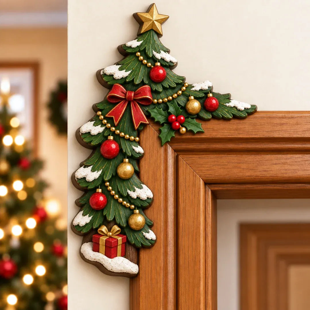 🎅Christmas Peekaboo Door Decor – A Little Holiday Surprise Around Every Corner