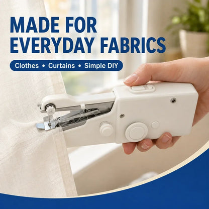 🧵Portable Handheld Sewing Machine – Quick Fabric Repair Tool
