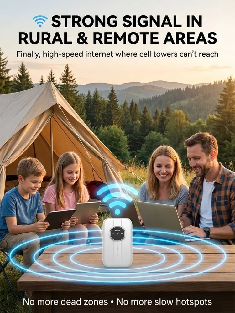 🛜Boundless Portable Wi-Fi– [Global Coverage]