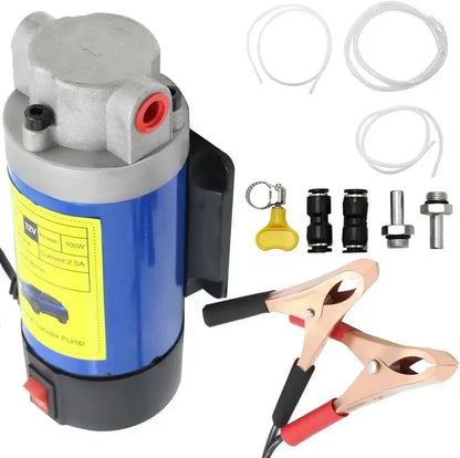 🚗🔧Oil Pump 12V 100W, Oil Extractor Pump for Engine Oil Change