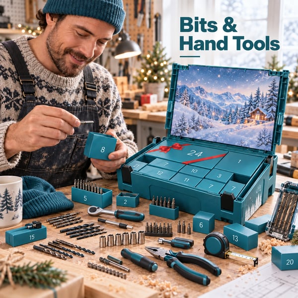 🎄Limited Edition Christmas Tool Countdown Set-24 Useful Hand Tools & Drill Bits, Perfect Holiday Gift For Tool Lovers