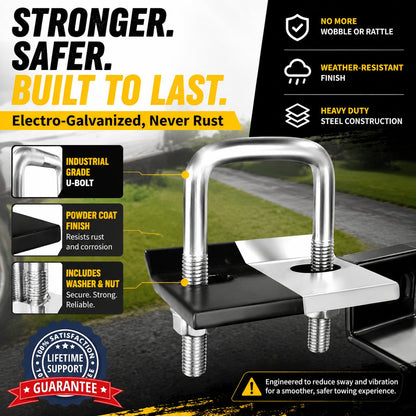 🚙Heavy-Duty Trailer Hitch Anti-Rattle Stabilizer