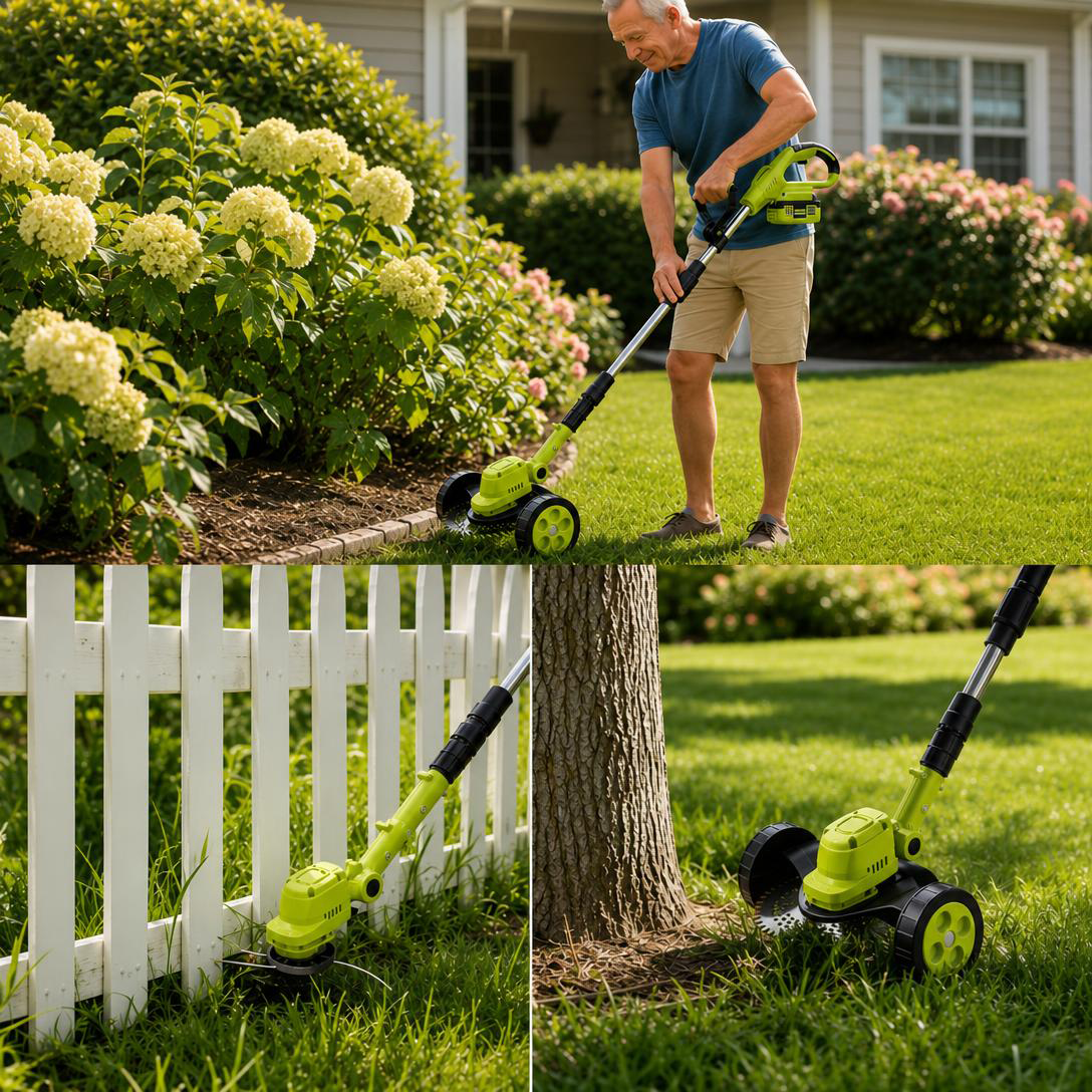 🌿🔥2026 Hot Sale 21V Cordless 3-in-1 Grass Trimmer, Edger & Mini Mower