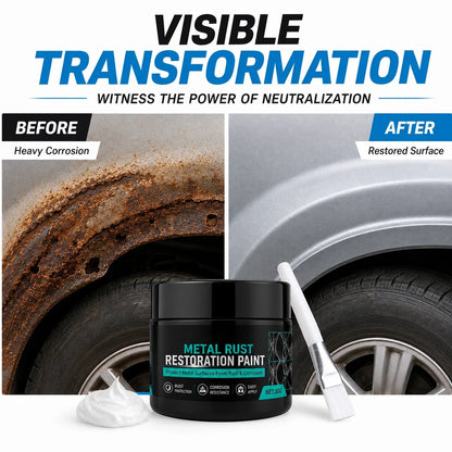 🔥Rust-Proof Repair Paste 🔥 Metal Rust Restoration Paint – Restore & Protect Rusty Metal Like New