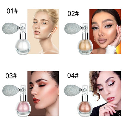 💯🔥Hot Sale 49% OFF-✨Spray Glitter Highlighters Makeup Accessory Hair Body Decor for Parties