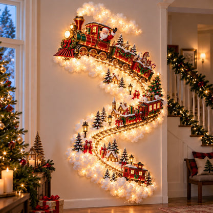 🎄 Christmas Hot Sale - 60% OFF✨ Christmas Magic Trail Wall Light - A Little Christmas Magic, Right on Your Wall