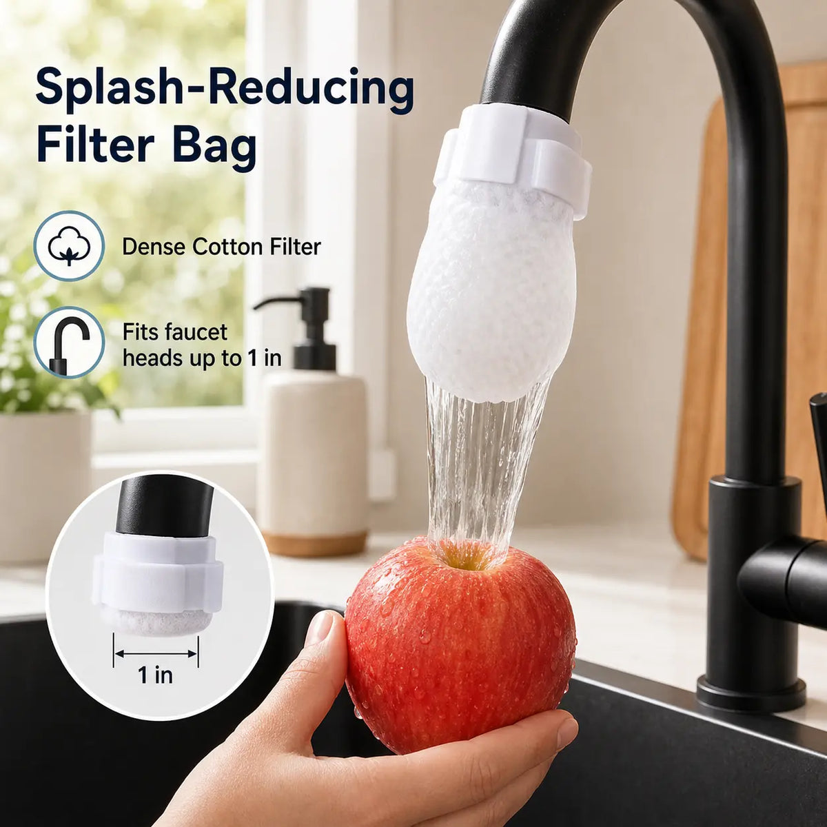 🚰 See What Your Faucet Leaves Behind – Cotton Sediment Filter Bags