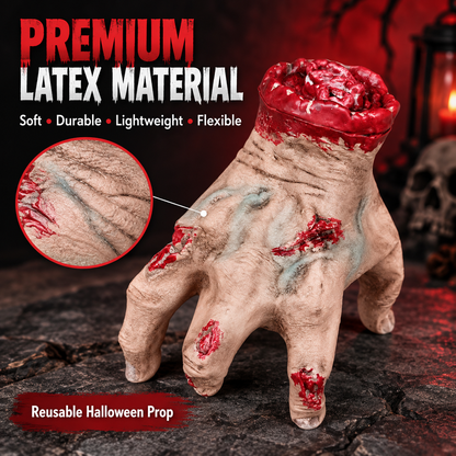 🎃Crawling Severed Hand Prop – Moving Halloween Horror with Creepy Sound👻