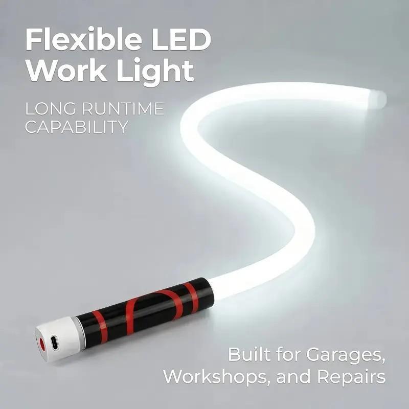 🔧 Bendable LED Work Light – Hands-Free Lighting for Tight, Dark Spaces