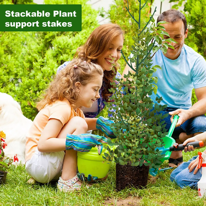 🌿 6-Pack Stackable Monstera Plant Support – Extendable Climbing Moss Poles