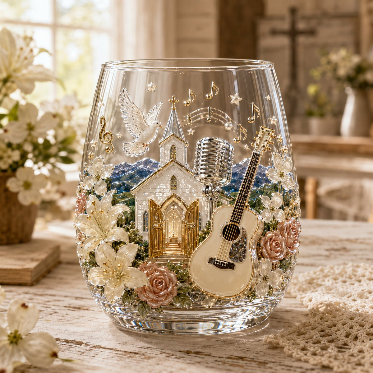 🤠 Queen of Country 1946–2026 3D Glass Collection | 8 Inspired Country Designs with Raised Guitars, Butterflies, Boots, Florals & Vintage Music Details 🎸✨
