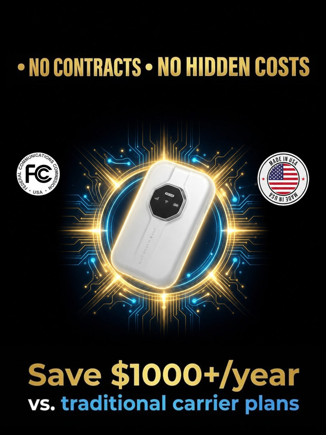 🛜Boundless Portable Wi-Fi– [Global Coverage]