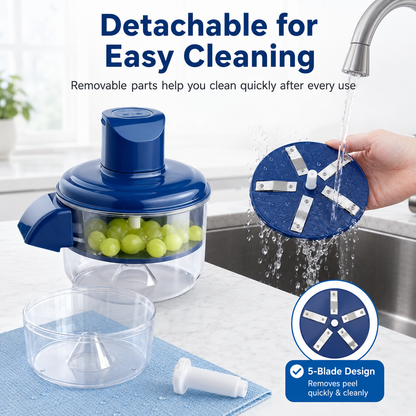 ⚡Electric Fruit & Vegetable Peeler - 50W 5-Blade Rechargeable Kitchen Tool