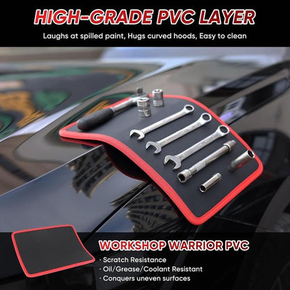 🔧 Flexible Magnetic Tool Mat – Hands-Free Tool Storage for Garage & Auto Repair