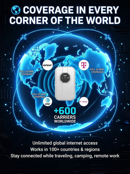 🛜Boundless Portable Wi-Fi– [Global Coverage]