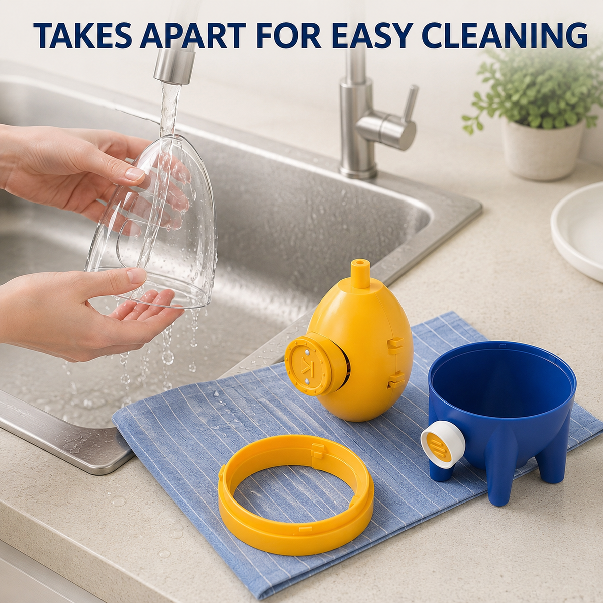 🥚Egg Yolk Mixer with Pulling Rope