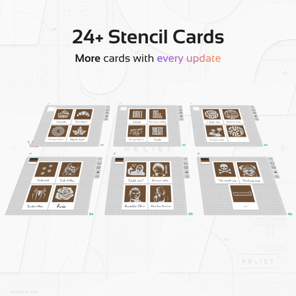 ☕One-Click Coffee Art Stencil Maker🖨️