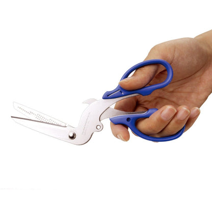 10-in-1 Multi-Purpose Recycling Scissors – Cut, Open & Separate with Ease