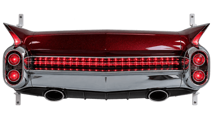 🚗 3D Classic Car Rear Wall Shelf Lamp – Wireless Tail-Light Decor with Remote Control