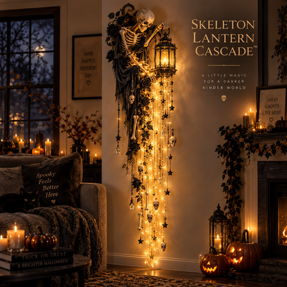Halloween Cascade Wall Light – 5 Gothic Glowing Wall Styles