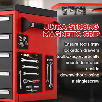 🔧 Flexible Magnetic Tool Mat – Hands-Free Tool Storage for Garage & Auto Repair