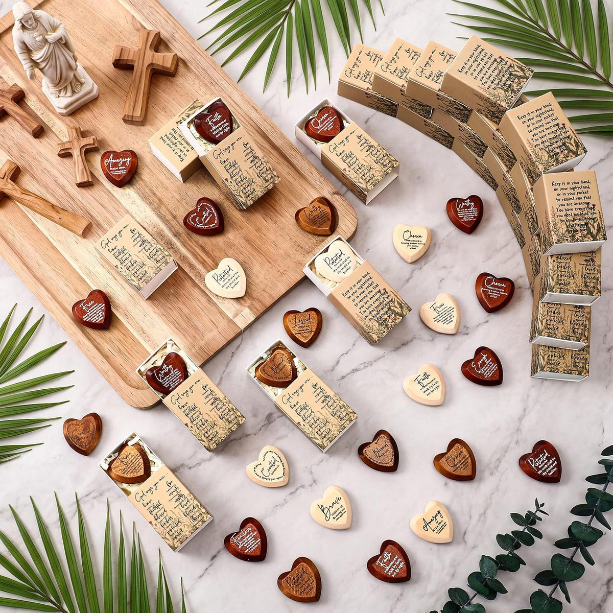 💯 49% off✝️Christian Pocket Heart Gift Set(Set of 12)
