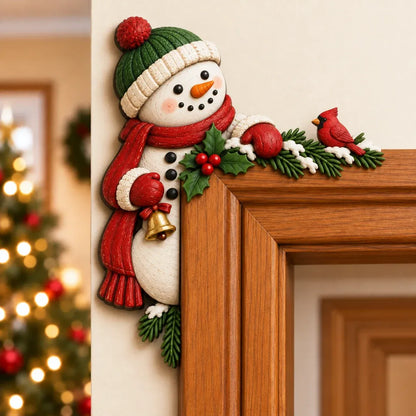 🎅Christmas Peekaboo Door Decor – A Little Holiday Surprise Around Every Corner