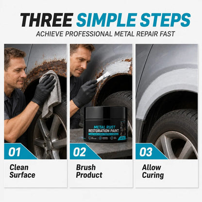 🔥Rust-Proof Repair Paste 🔥 Metal Rust Restoration Paint – Restore & Protect Rusty Metal Like New