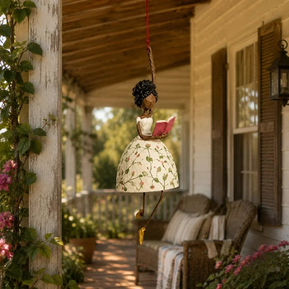 💃 Let Your Space Dance — Whimsical Dancing Lady Hanging Ornament
