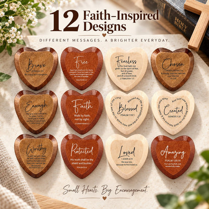 💯 49% off✝️Christian Pocket Heart Gift Set(Set of 12)