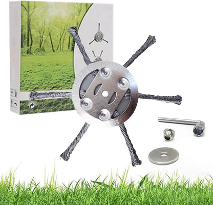 🌿 Steel Wire Weeding Head – Clean Driveways, Paver Gaps & Garden Edges with Less Hassle