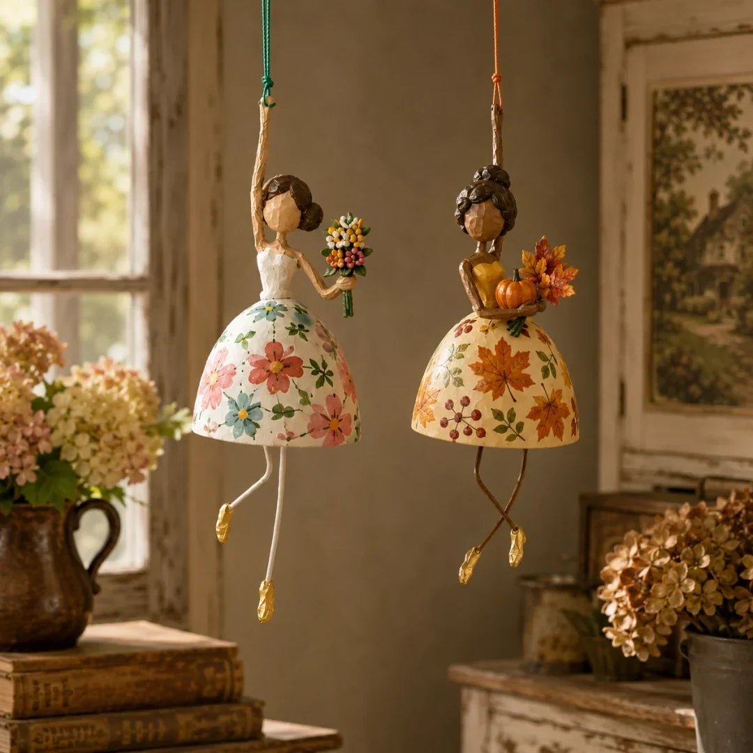 💃 Let Your Space Dance — Whimsical Dancing Lady Hanging Ornament