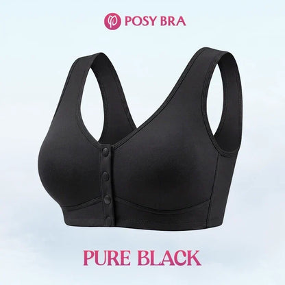 Posy Bra - Front Closure Breathable Cotton Lifting Bra for Seniors