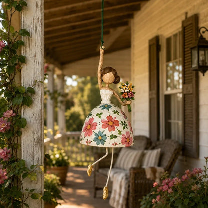 💃 Let Your Space Dance — Whimsical Dancing Lady Hanging Ornament