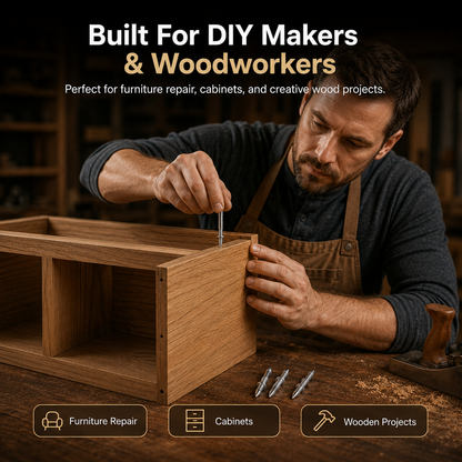 Invisible Double Head Wood Joint Nails