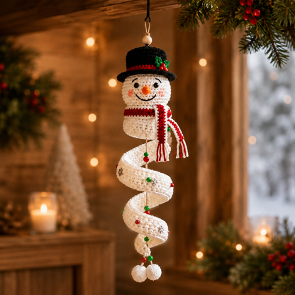 🎄 Handmade Christmas Crochet Ornament Kit - The Perfect DIY Holiday Gift & Decoration