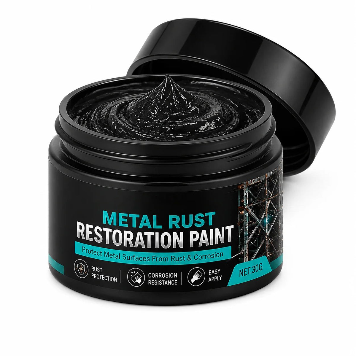 🔥Rust-Proof Repair Paste 🔥 Metal Rust Restoration Paint – Restore & Protect Rusty Metal Like New