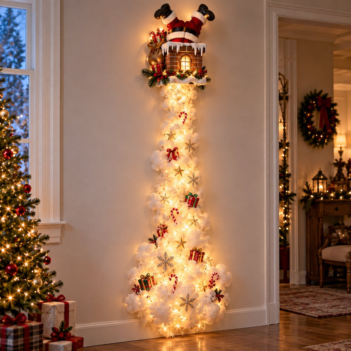 🎄 Christmas Hot Sale - 60% OFF✨ Christmas Magic Trail Wall Light - A Little Christmas Magic, Right on Your Wall