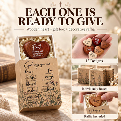 💯 49% off✝️Christian Pocket Heart Gift Set(Set of 12)