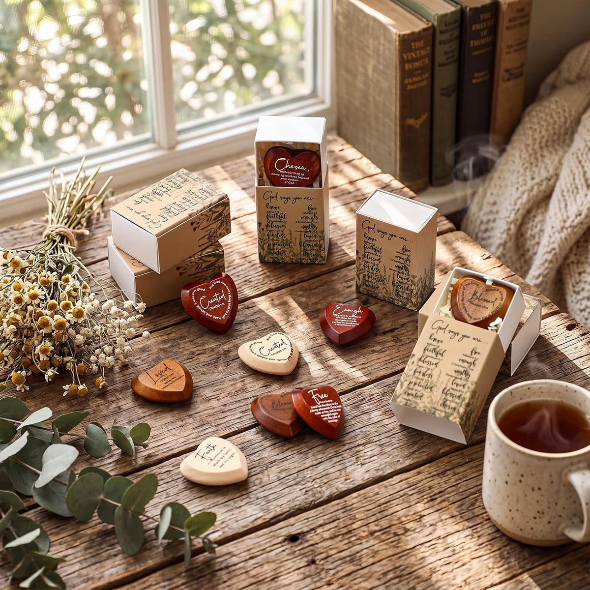 💯 49% off✝️Christian Pocket Heart Gift Set(Set of 12)