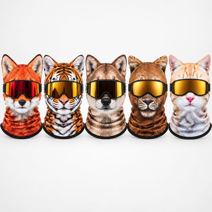 🦊 Animal Face Ski Mask – The Winter Balaclava Everyone Will Ask About