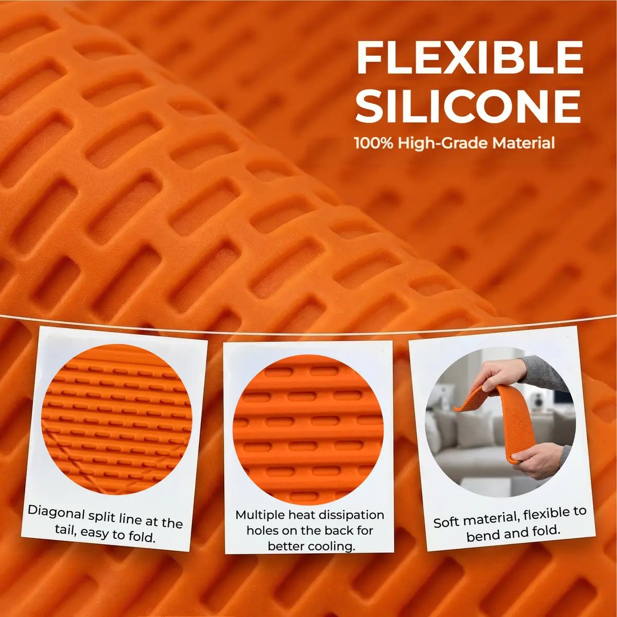 📱 Flexible 3-in-1 Device Stand – Shape It for Phones, Tablets & Laptops