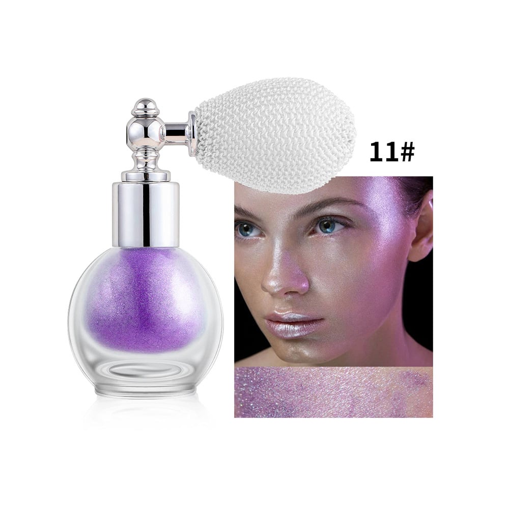 💯🔥Hot Sale 49% OFF-✨Spray Glitter Highlighters Makeup Accessory Hair Body Decor for Parties