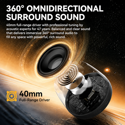 🎵Portable RGB Bluetooth Speaker with Magnetic Phone Stand