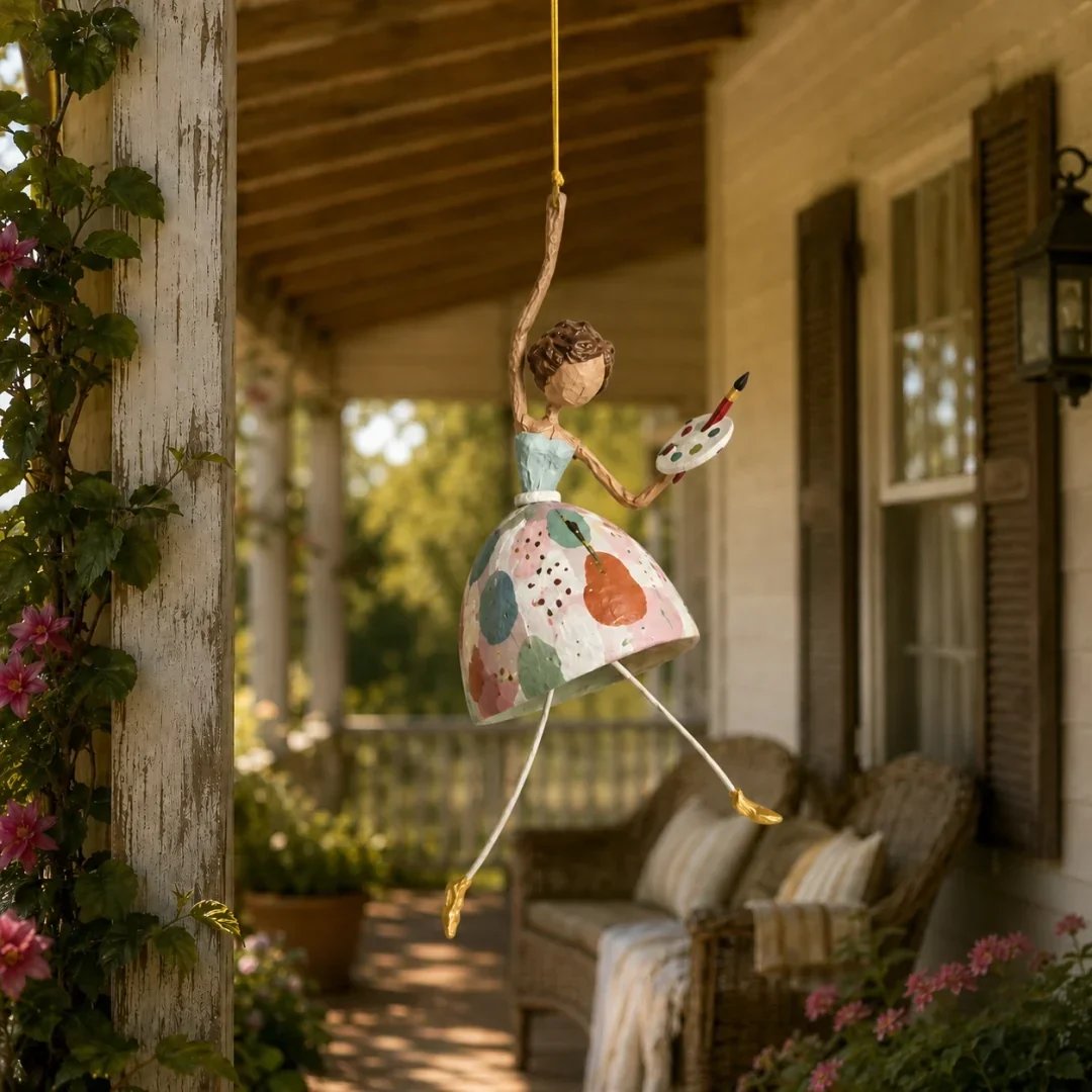 💃 Let Your Space Dance — Whimsical Dancing Lady Hanging Ornament
