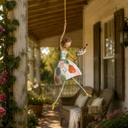 💃 Let Your Space Dance — Whimsical Dancing Lady Hanging Ornament