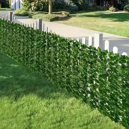 🌿 Artificial Ivy Privacy Screen – Instant Greenery for Fences & Balconies