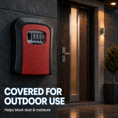 🚨 LIMITED TIME Never Get Locked Out Again 🔐 | 4-Digit Wall-Mounted Key Lock Box