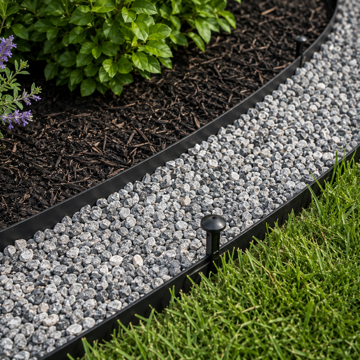 🌱 Flexible No-Dig Garden Edging Kit – Create Clean Borders Fast