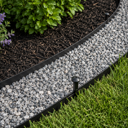 🌱 Flexible No-Dig Garden Edging Kit – Create Clean Borders Fast